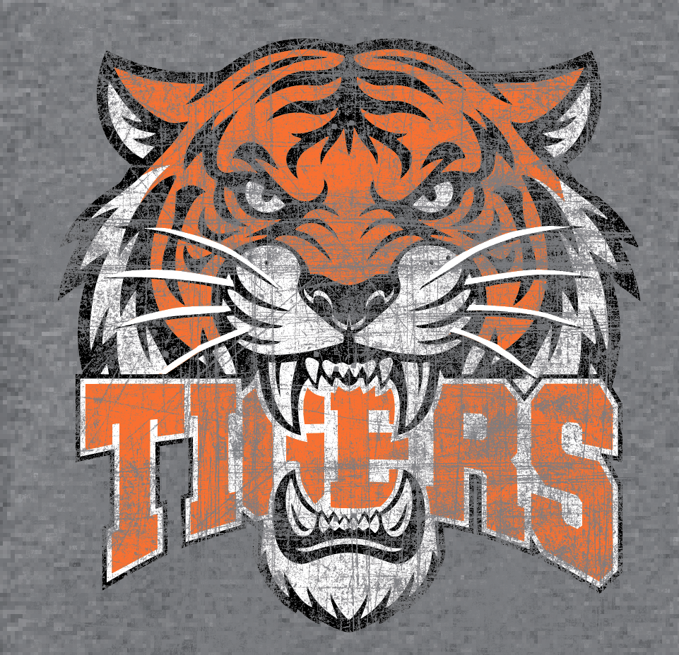NHS PTA "Tigers" Design Crewneck Sweatshirt
