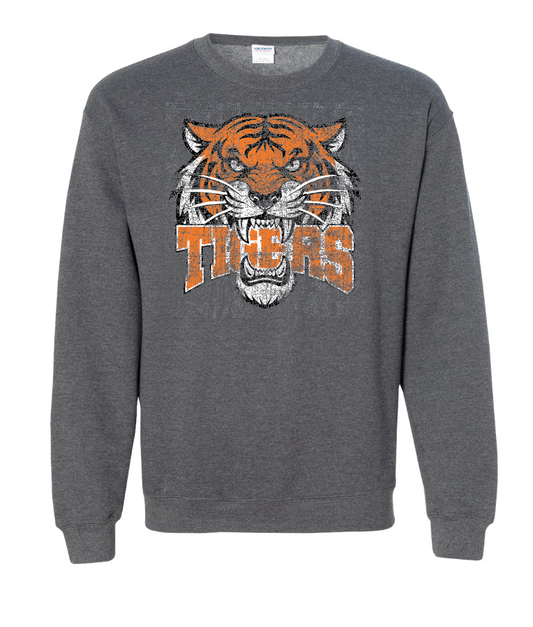 NHS PTA "Tigers" Design Crewneck Sweatshirt