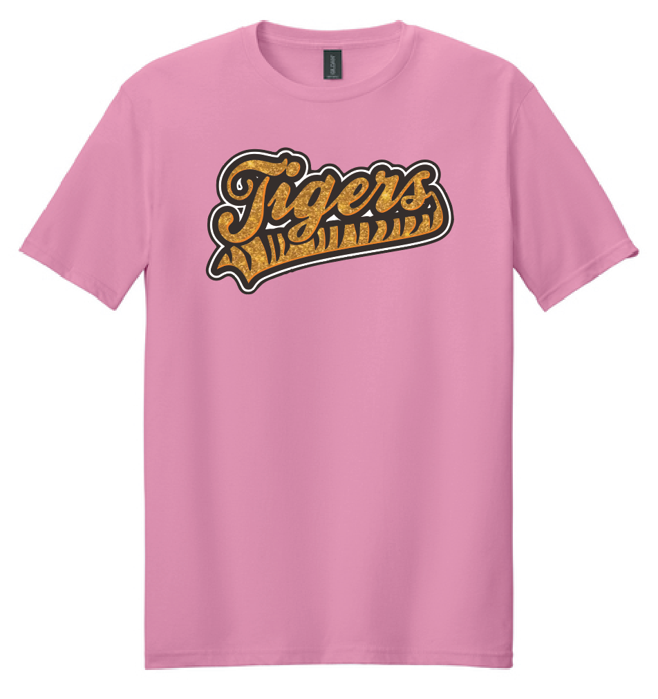 NHS PTA "Glitter" Design S/S T-shirt (pink)