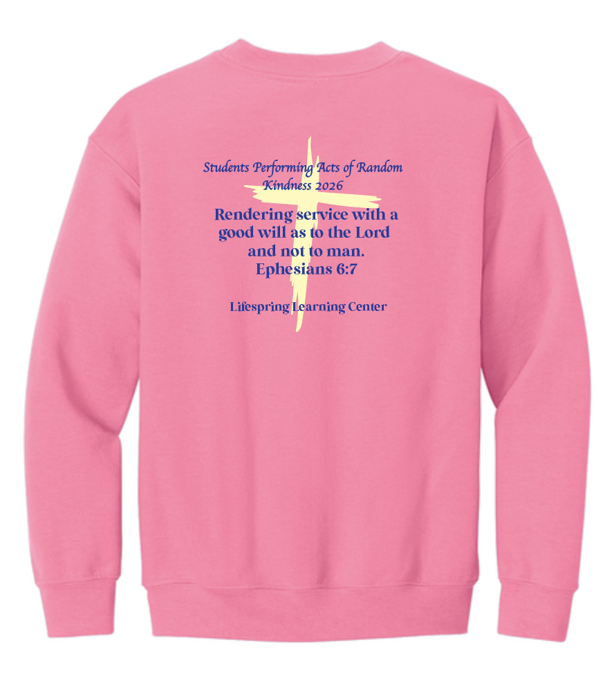 CCS SPARK Week "SPARK Week '26" Design Crewneck Sweatshirt