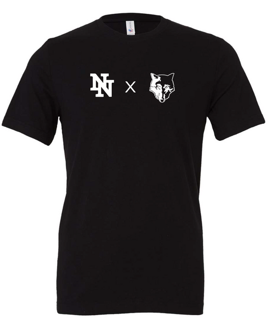 NN Girls Soccer "Simple X" Design S/S T-shirt