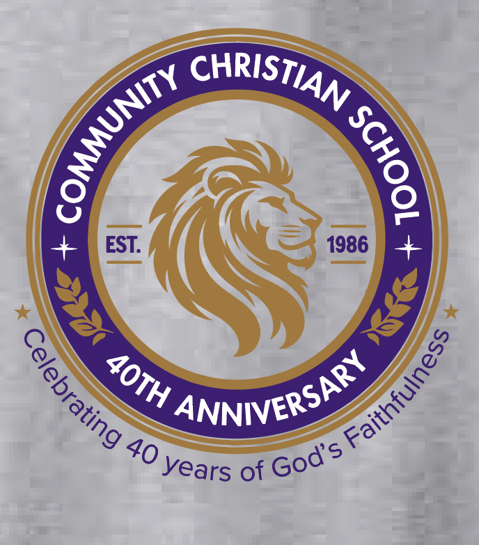 CCS PTSF "40 Years Lion" Design Crewneck Sweatshirt (heather)