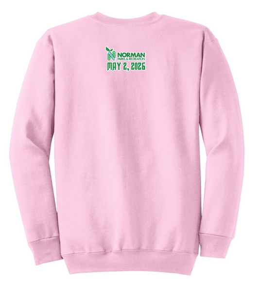 Mom Prom Crewneck Sweatshirt (pink)