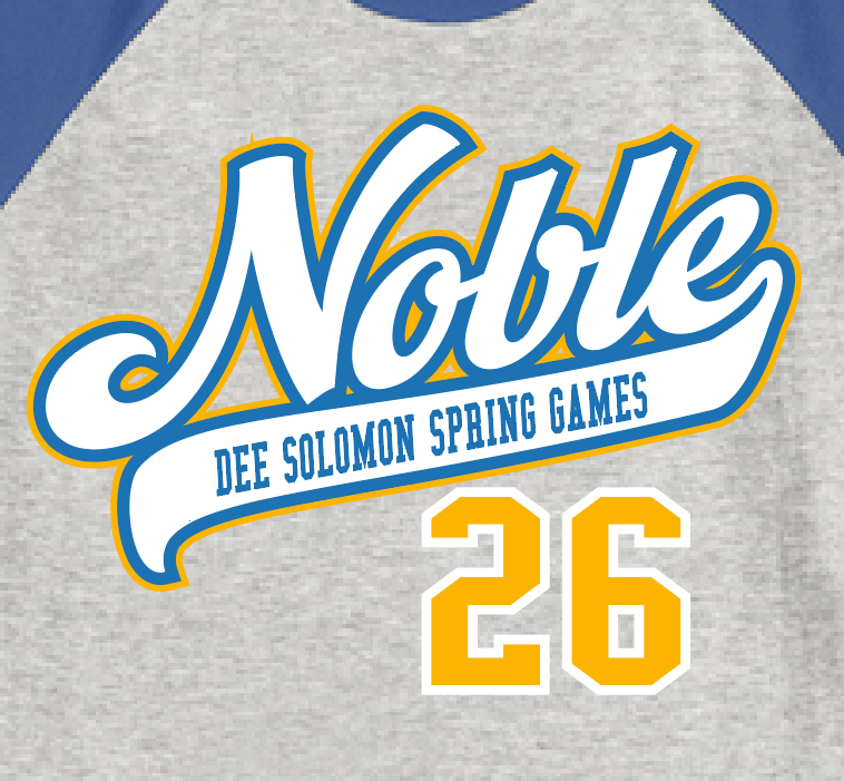 Noble Dee Solomon Spring Games Raglan Sleeve T-shirt