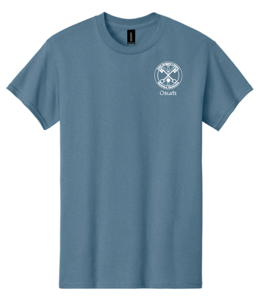 St. Gregory's Abbey S/S T-shirt (indigo)