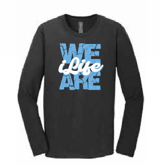 ILife "We are ILife" Design Softstyle L/S T-shirt