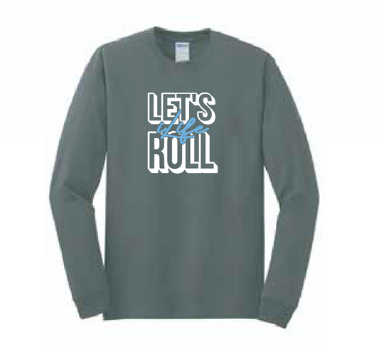 ILife "Let's Roll" Design Softstyle L/S T-shirt