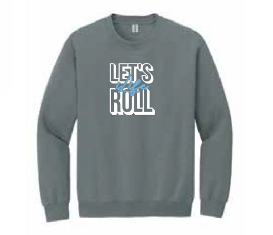 ILife "Let's Roll" Design Crewneck Sweatshirt
