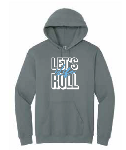 ILife "Let's Roll" Design Hooded Sweatshirt