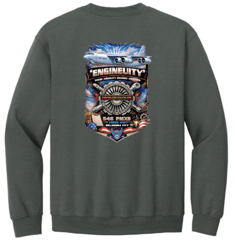 546 PMXS Tinker Crewneck Sweatshirt (charcoal)