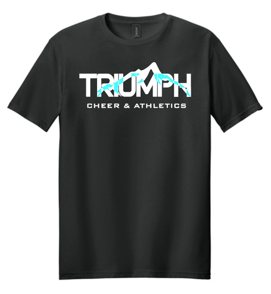 Triumph Cheer "Logo" Design S/S T-shirt (black)