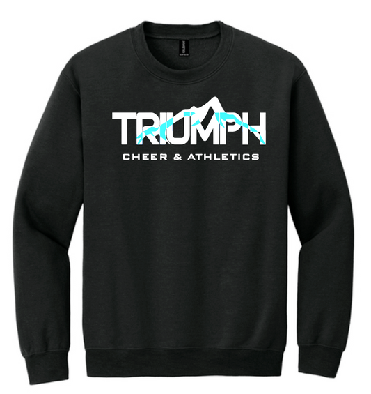 Triumph Cheer "Logo" Design Crewneck Sweatshirt (black)