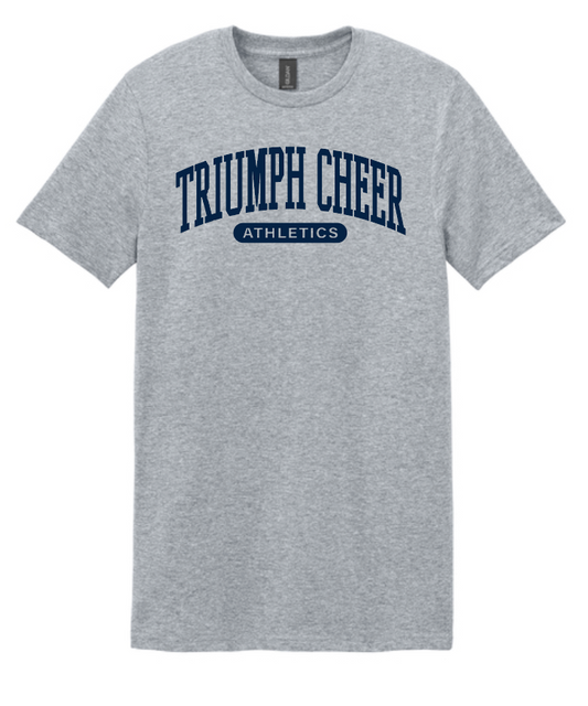 Triumph Cheer "Athletic Arch" Design S/S T-shirt (heather)