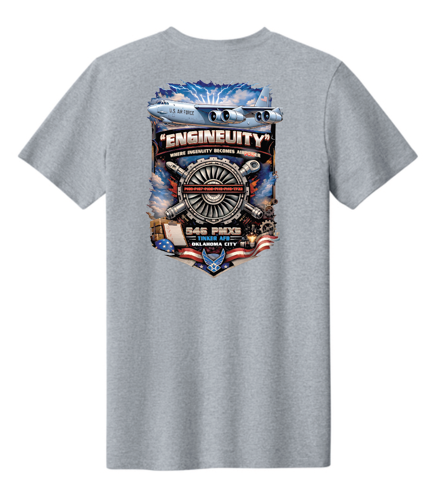546 PMXS Tinker S/S V-neck T-shirt (heather)