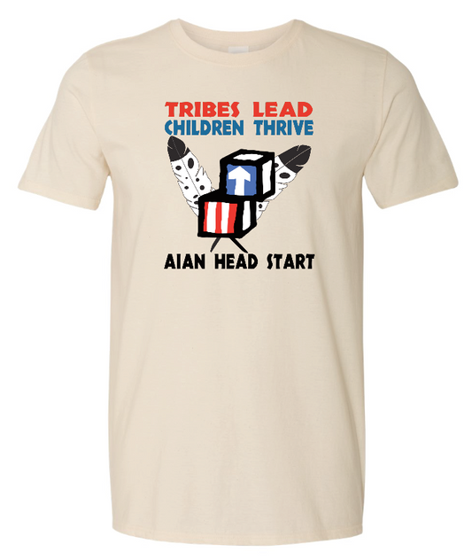 NIHSDA "Tribes Lead" Design S/S T-shirt (natural)