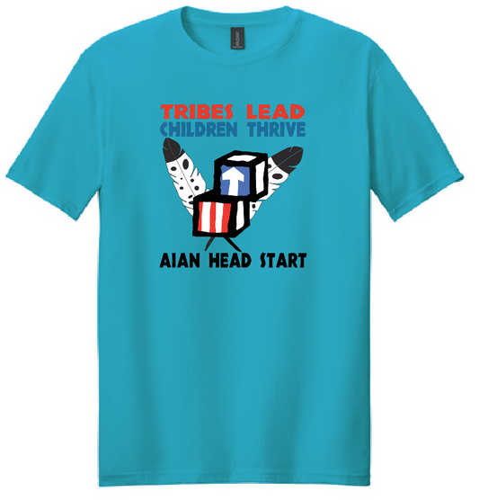 NIHSDA "Tribes Lead" Design S/S T-shirt (sapphire)