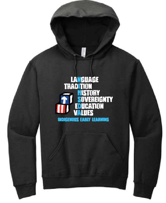 NIHSDA "NIHSDA" Design Hooded Sweatshirt (black)