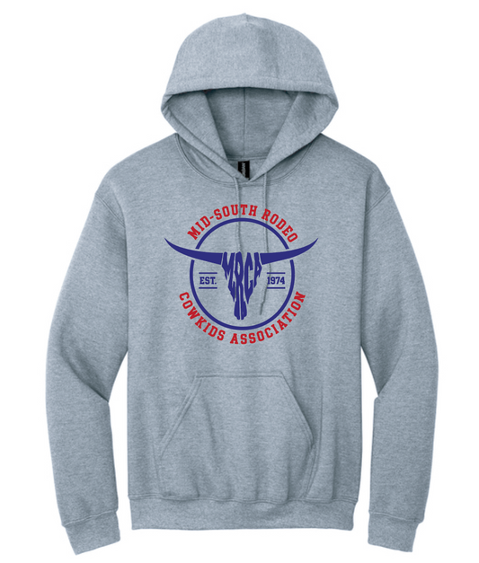 Mid South Rodeo Hooded Sweatshirt (heather)