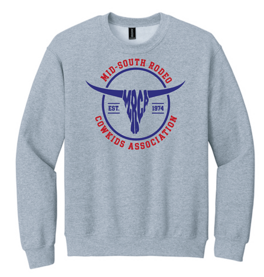 Mid South Rodeo Crewneck Sweatshirt (heather)