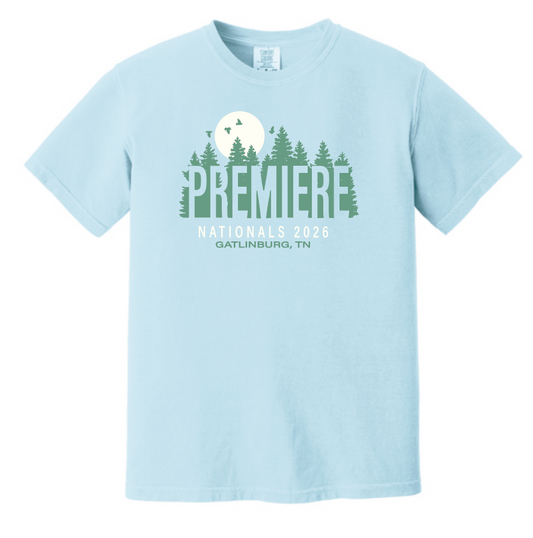 Premiere Dance "Mountain" Design Comfort Colors S/S T-shirt