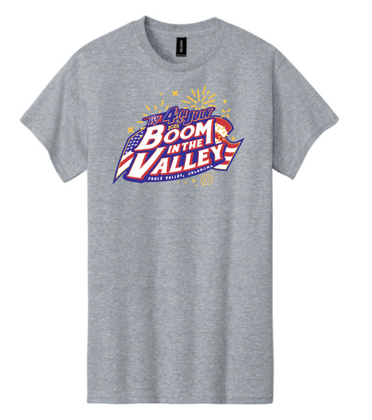 Pauls Valley "4th of July" Design S/S T-shirt (heather)