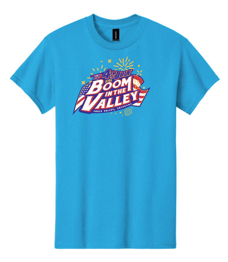 Pauls Valley "4th of July" Design S/S T-shirt (sapphire)