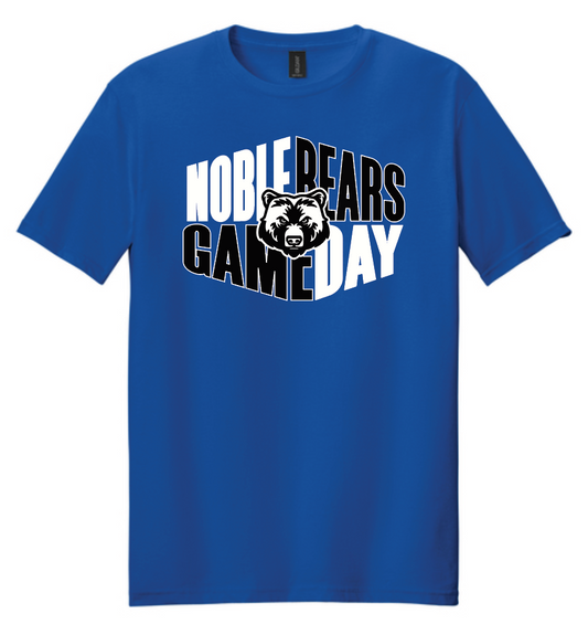 Noble Cheer Game Day "Bear" Design Softstyle S/S T-shirt