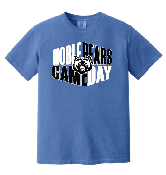 Noble Cheer Game Day "Bear" Design Comfort Colors S/S T-shirt