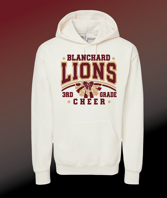 Washington 3rd Grade Cheer Hooded Sweatshirt
