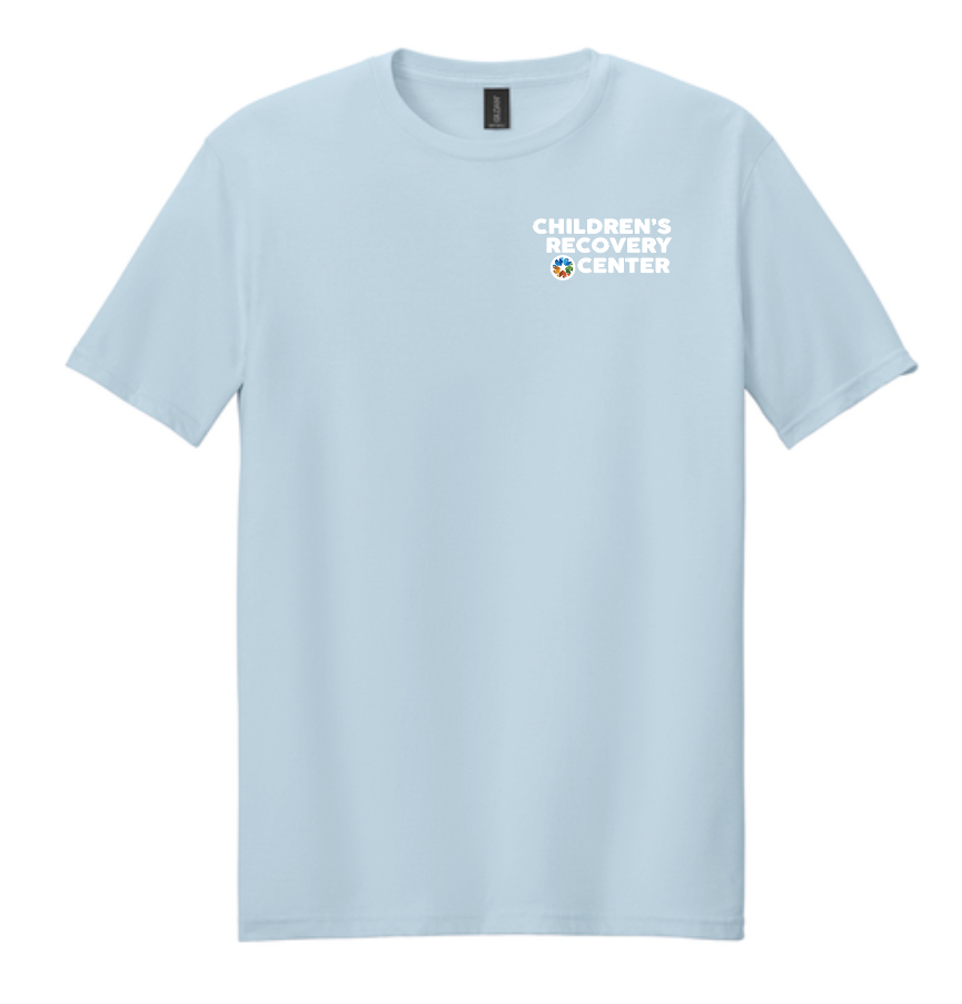 COCMHC "Children's Recovery Center" Design S/S T-shirt (lt blue)