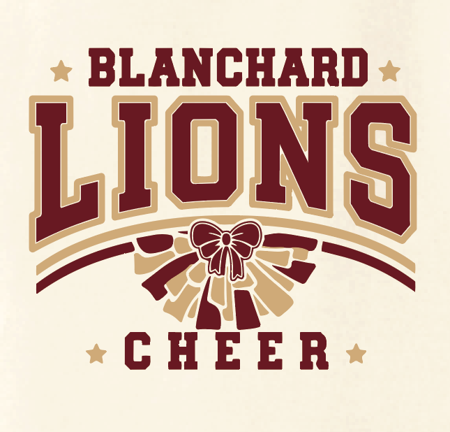 Blanchard 3rd Grade Cheer Crewneck Sweatshirt (no sponsors)