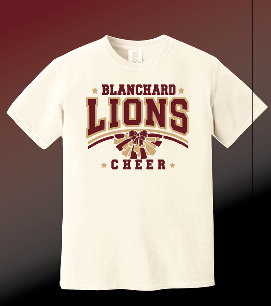 Blanchard 3rd Grade Cheer Comfort Colors S/S T-shirt (no sponsors)