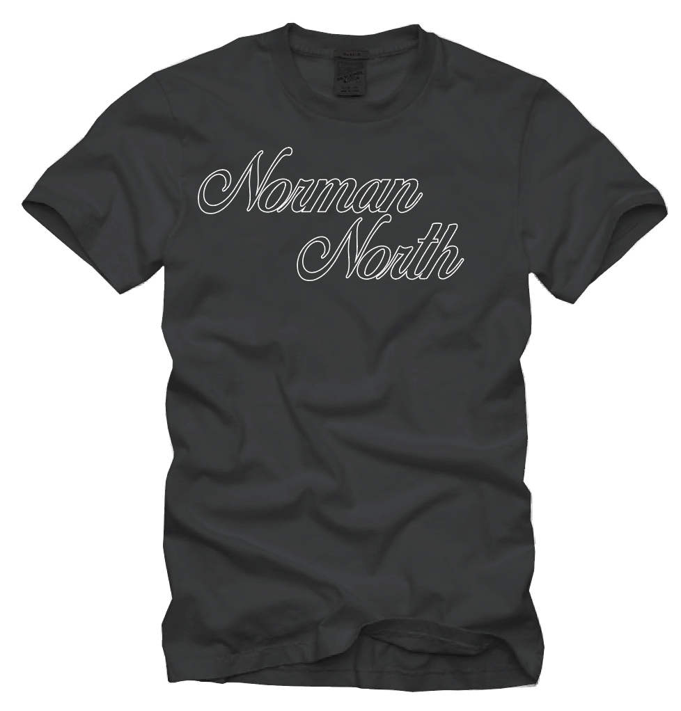 Norman North Softball "Script" S/S Comfort Colors T-shirt (black)