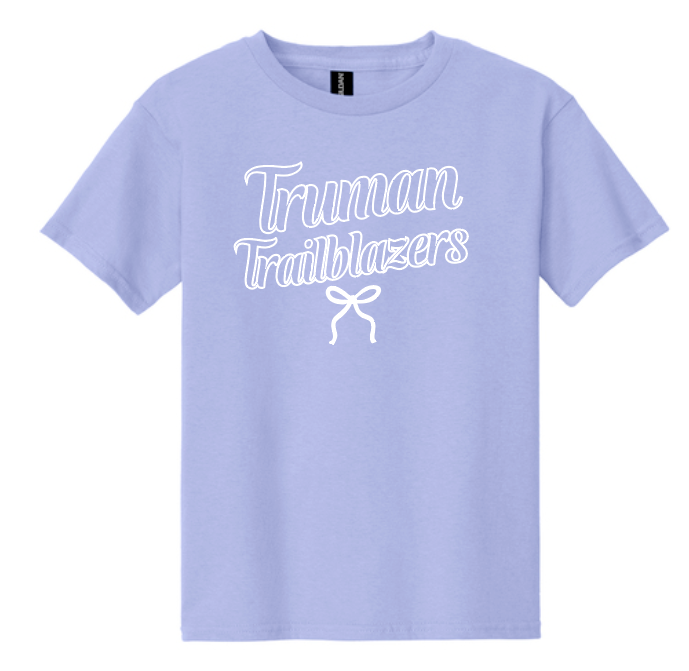 Truman "Bow" Design Gildan S/S T-shirt (violet)