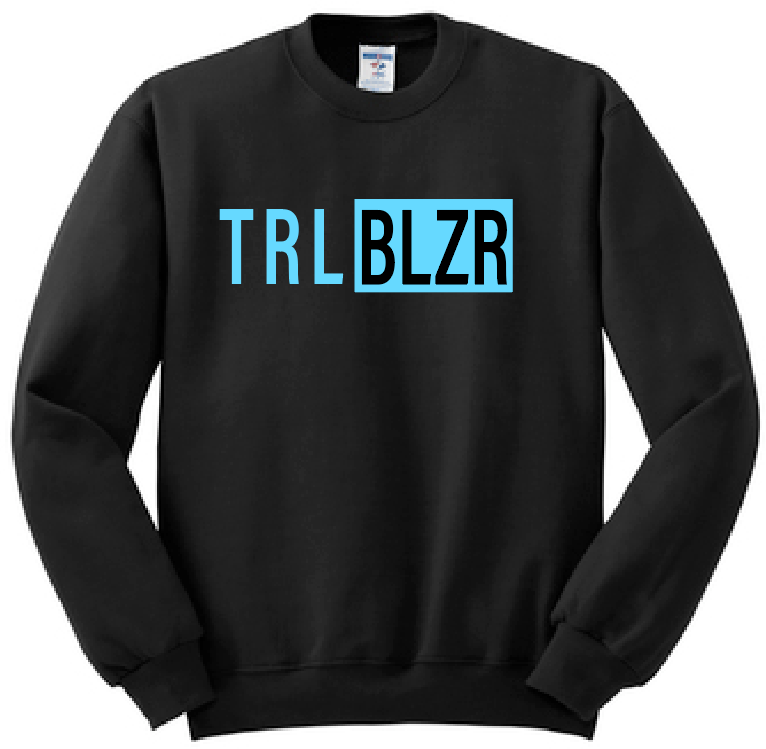 Truman "BLZR" Design Gildan Crewneck Sweatshirt