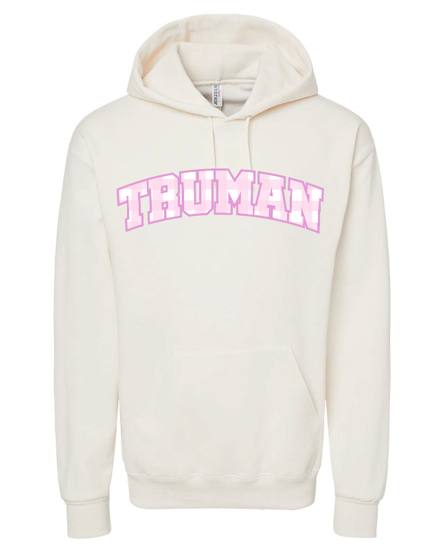 Truman "Gingham" Design Hooded Sweatshirt