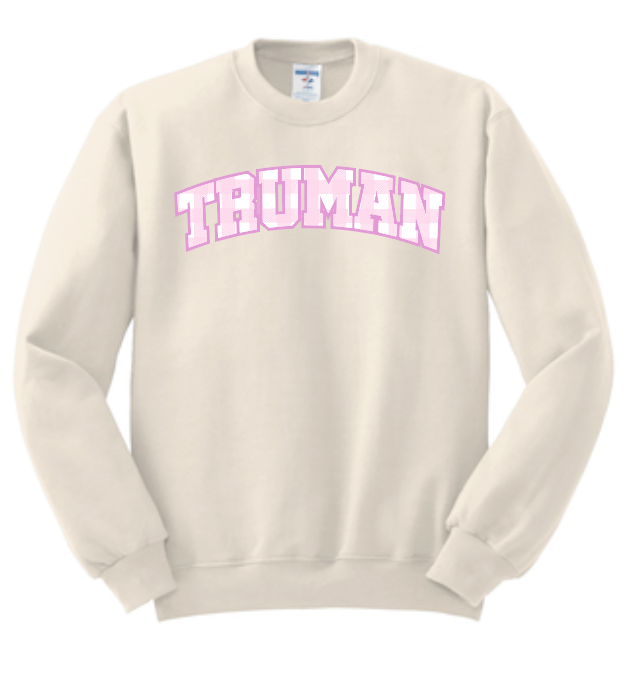Truman "Gingham" Design Crewneck Sweatshirt