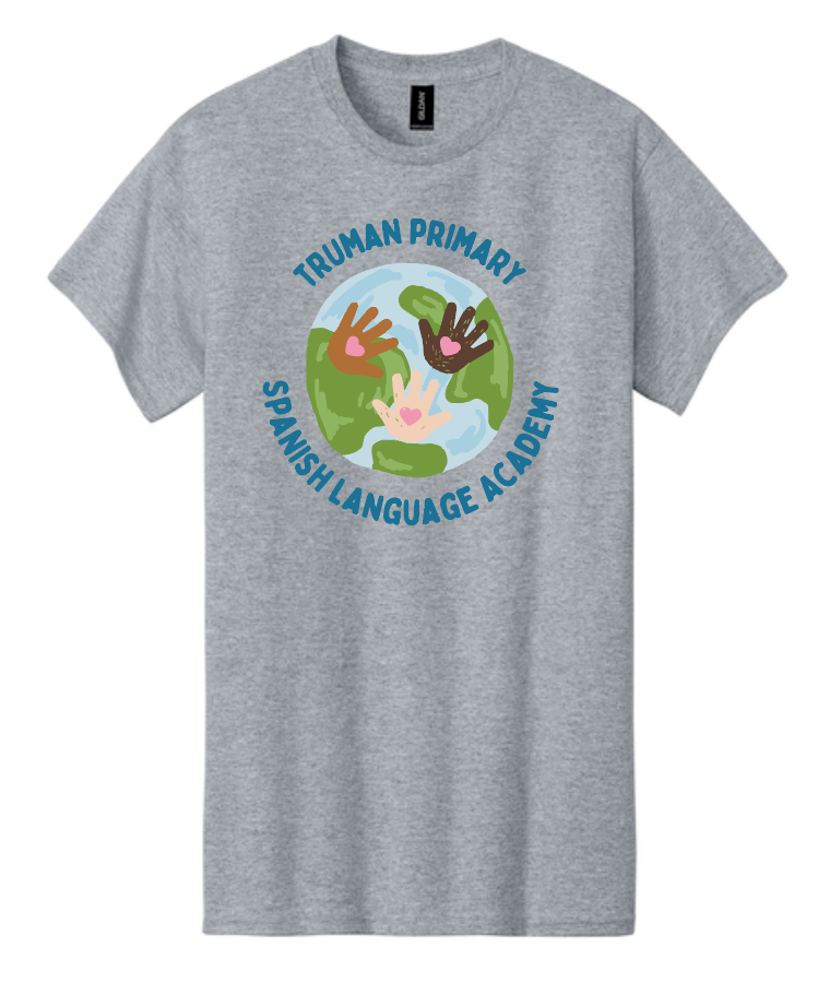 Truman "Spanish Language Academy" Design Gildan S/S T-shirt (heather)