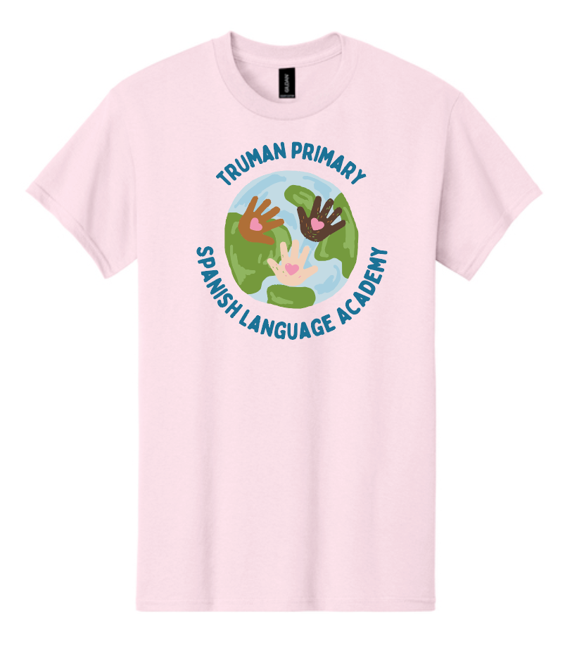 Truman "Spanish Language Academy" Design Gildan S/S T-shirt (pink)