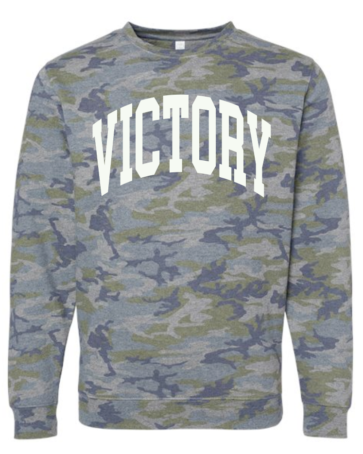 VFS "Arch Victory" Design Crewneck Camo Sweatshirt (youth)