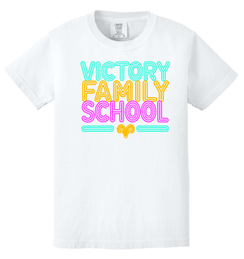 VFS "Neon Fun" Design Comfort Colors S/S T-shirt (white)