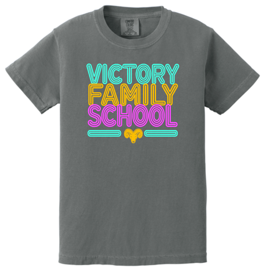 VFS "Neon Fun" Design Comfort Colors S/S T-shirt (pepper)