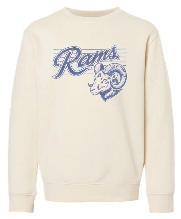 VFS "Vintage Mascot" Design Crewneck Sweatshirt (youth)