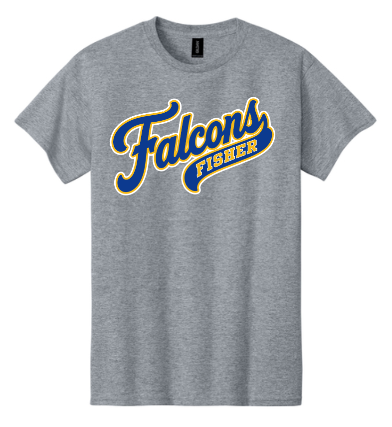 Fisher "Script" Design Gildan S/S T-shirt