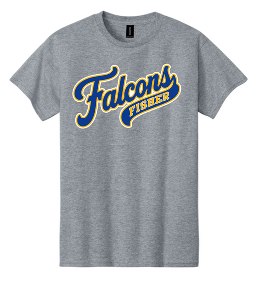 Fisher "Script" Design Gildan S/S T-shirt