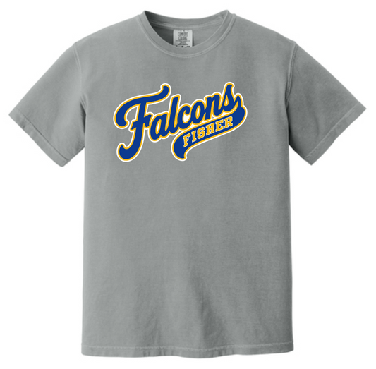 Fisher "Script" Design Comfort Colors S/S T-shirt