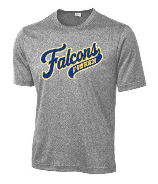 Fisher "Script" Design Performance S/S T-shirt