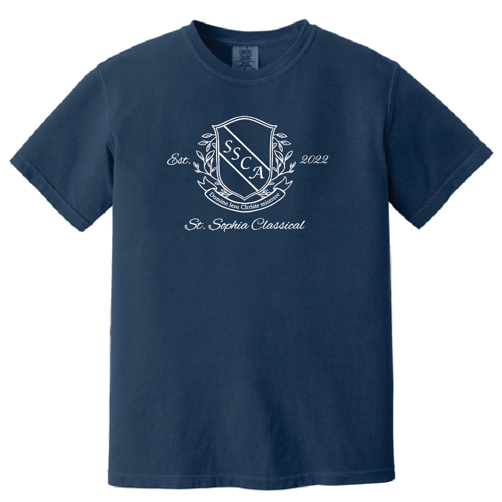 St. Sophia "Crest" Design S/S T-shirt (Adult)