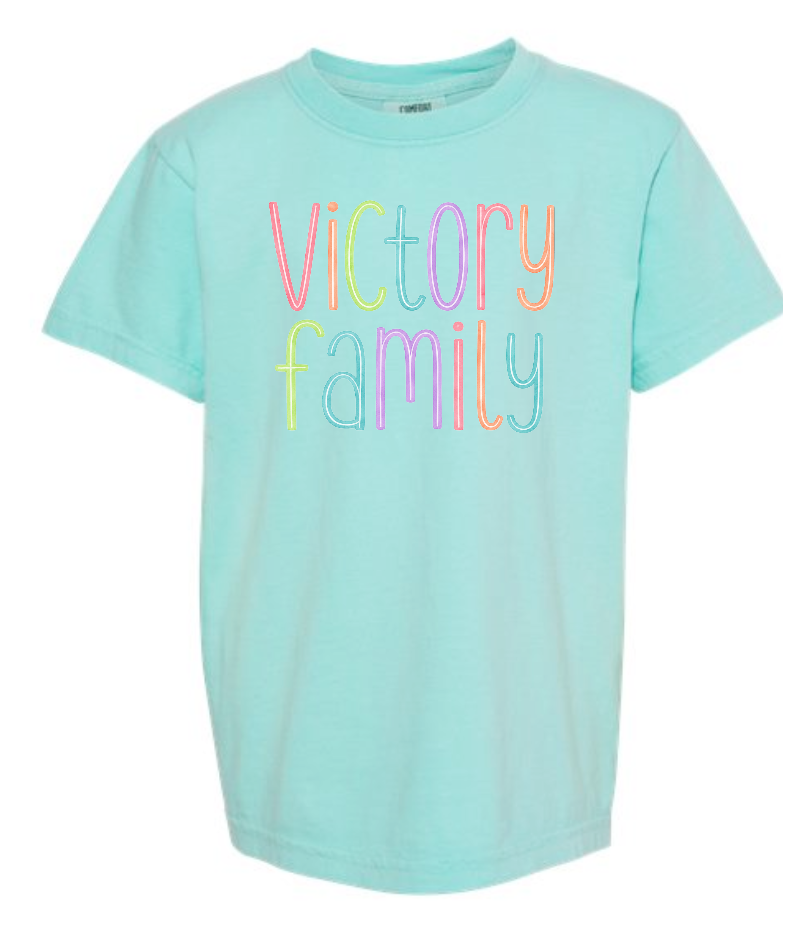 VFS "Watercolors" Design Comfort Colors S/S T-shirt (mint)