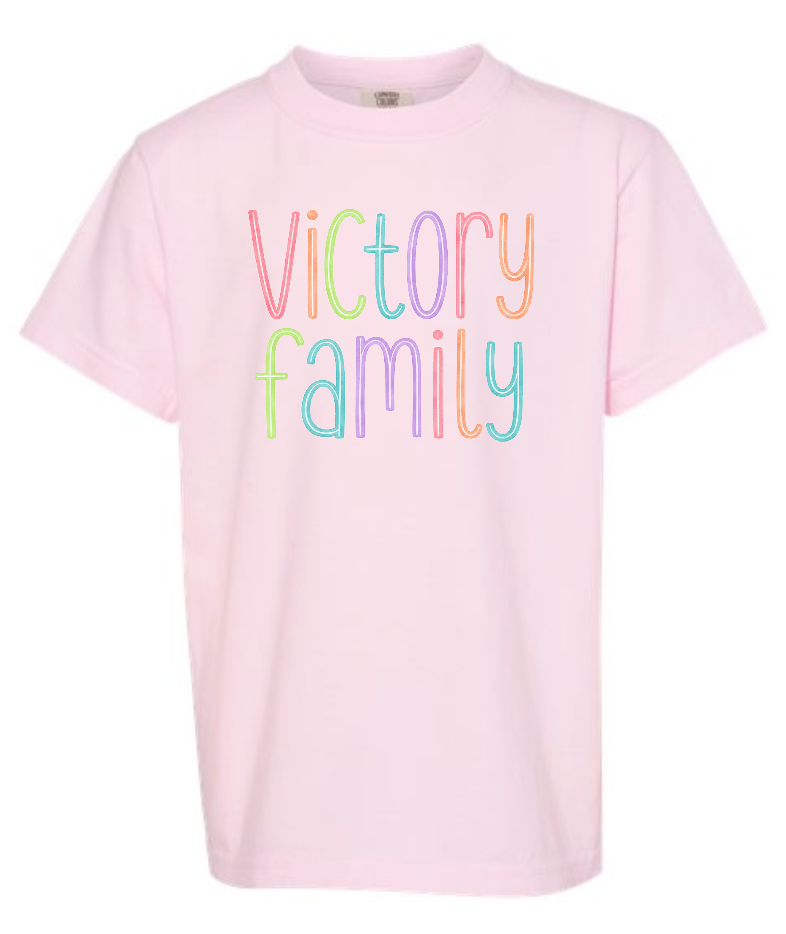 VFS "Watercolors" Design Comfort Colors S/S T-shirt (pink)